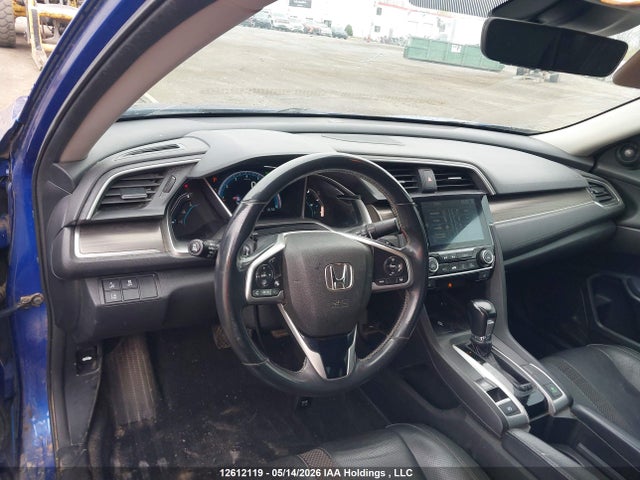 2019 Honda Civic Touring მანქანა იყიდება აუქციონზე, vin: 2HGFC1F95KH103055, აუქციონის ნომერი: 12612119