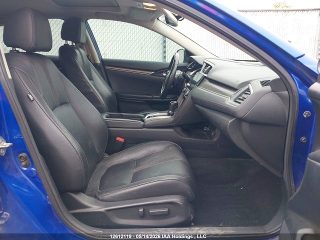 2019 Honda Civic Touring მანქანა იყიდება აუქციონზე, vin: 2HGFC1F95KH103055, აუქციონის ნომერი: 12612119