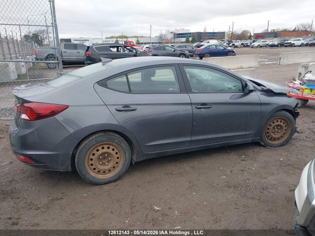 2019 Hyundai Elantra Sel/value/limited მანქანა იყიდება აუქციონზე, vin: KMHD84LF1KU755215, აუქციონის ნომერი: 12612143