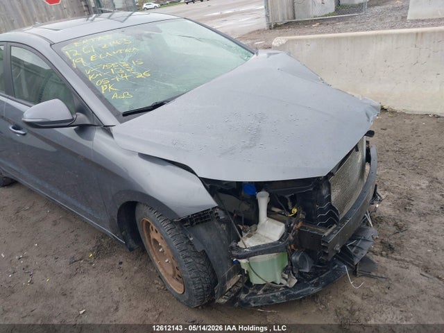 2019 Hyundai Elantra Sel/value/limited მანქანა იყიდება აუქციონზე, vin: KMHD84LF1KU755215, აუქციონის ნომერი: 12612143