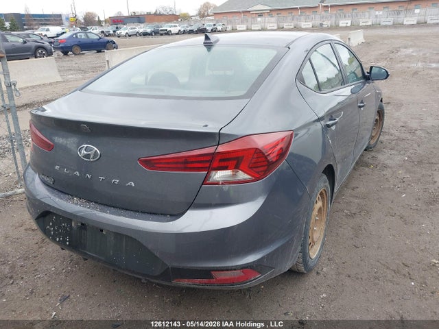 2019 Hyundai Elantra Sel/value/limited მანქანა იყიდება აუქციონზე, vin: KMHD84LF1KU755215, აუქციონის ნომერი: 12612143