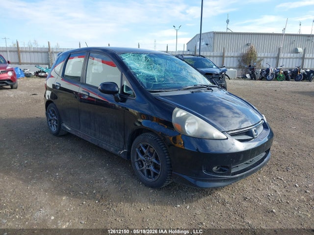 2007 Honda Fit Sport 5dr მანქანა იყიდება აუქციონზე, vin: JHMGD38637S817845, აუქციონის ნომერი: 12612150
