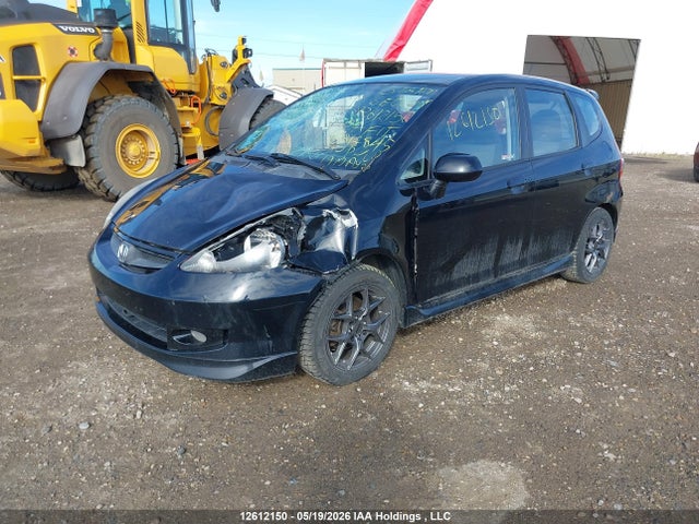 2007 Honda Fit Sport 5dr მანქანა იყიდება აუქციონზე, vin: JHMGD38637S817845, აუქციონის ნომერი: 12612150