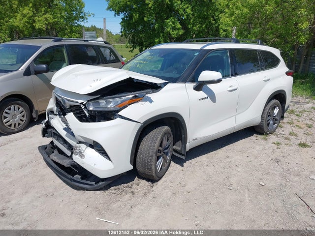 12612152 :رقم المزاد ، 5TDGBRCH4MS525063 vin ، 2021 Toyota Highlander مزاد بيع