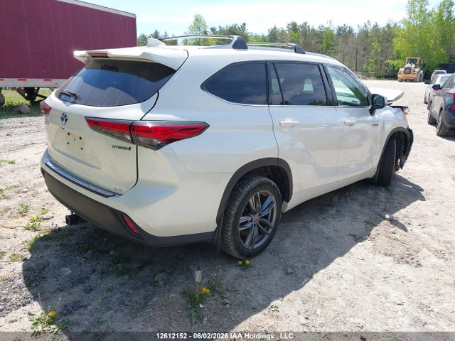 12612152 :رقم المزاد ، 5TDGBRCH4MS525063 vin ، 2021 Toyota Highlander مزاد بيع