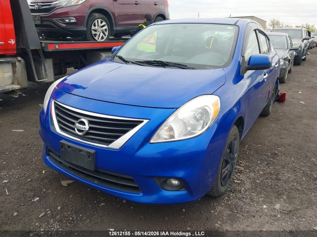 2013 Nissan Versa S/s Plus/sv/sl მანქანა იყიდება აუქციონზე, vin: 3N1CN7AP4DL874107, აუქციონის ნომერი: 12612155