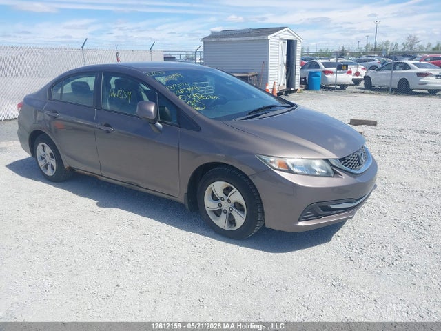 12612159 :رقم المزاد ، 2HGFB2F48DH027041 vin ، 2013 Honda Civic Lx مزاد بيع