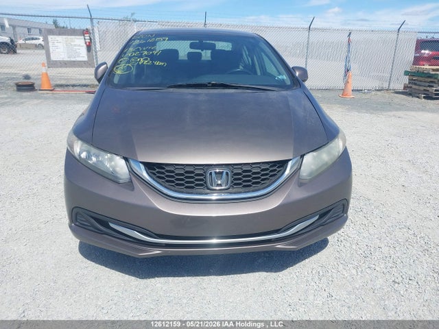 12612159 :رقم المزاد ، 2HGFB2F48DH027041 vin ، 2013 Honda Civic Lx مزاد بيع