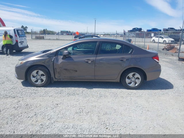 12612159 :رقم المزاد ، 2HGFB2F48DH027041 vin ، 2013 Honda Civic Lx مزاد بيع