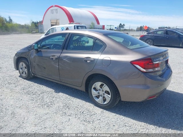 12612159 :رقم المزاد ، 2HGFB2F48DH027041 vin ، 2013 Honda Civic Lx مزاد بيع