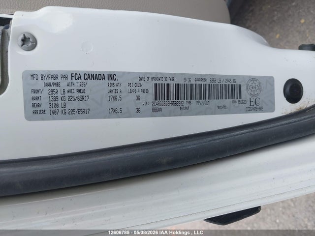 2017 Dodge Grand Caravan Cvp/sxt მანქანა იყიდება აუქციონზე, vin: 2C4RDGBG6HR582802, აუქციონის ნომერი: 12606785