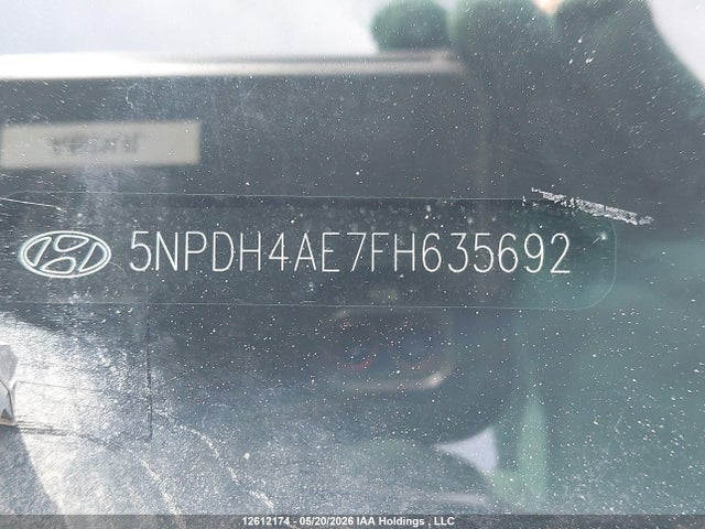 Aukcja sprzedaży 2015 Hyundai Elantra Gl, vin: 5NPDH4AE7FH635692, numer aukcji: 12612174