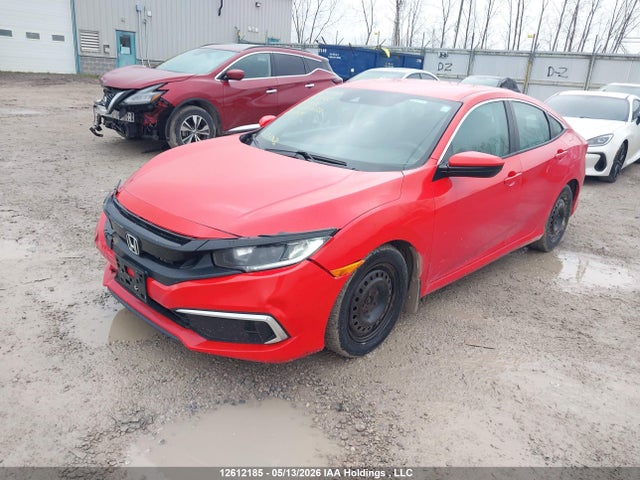 Honda Civic Lx 2019 2HGFC2F53KH025832 Image 2