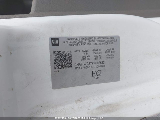 Chevrolet Express G4500 2023 1HA6GVC77PN008553 Image 9