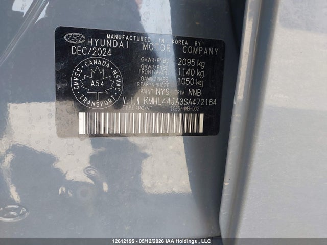 KMHL44JA3SA472184 Hyundai Sonata Preferred-trend