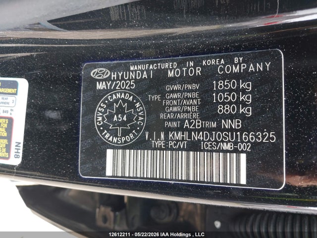 Aukcja sprzedaży 2025 Hyundai Elantra Luxury Hybrid/luxury With Two-tone Interior Hybrid, vin: KMHLN4DJ0SU166325, numer aukcji: 12612211