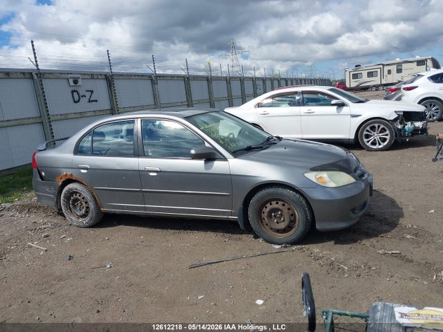 Продаж на аукціоні авто 2005 Honda Civic Lx-g, vin: 2HGES16645H039941, номер лоту: 12612218