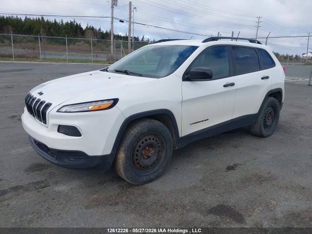 2017 Jeep Cherokee Sport მანქანა იყიდება აუქციონზე, vin: 1C4PJMAB9HW542466, აუქციონის ნომერი: 12612226