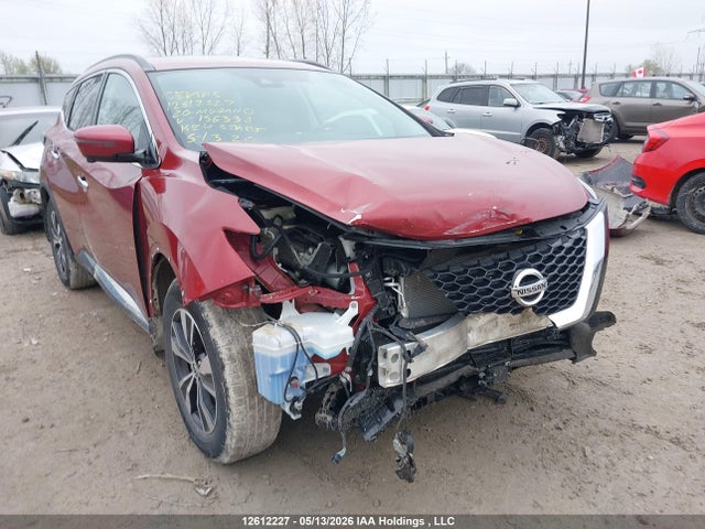 5N1AZ2BSXLN156330 Nissan MURANO SV