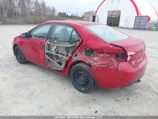 Продаж на аукціоні авто 2015 Toyota Corolla Le, vin: 2T1BURHE7FC244714, номер лоту: 12612235