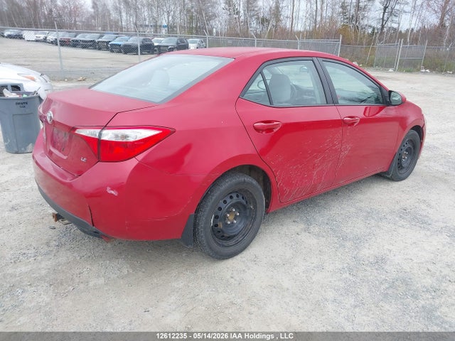 Продаж на аукціоні авто 2015 Toyota Corolla Le, vin: 2T1BURHE7FC244714, номер лоту: 12612235