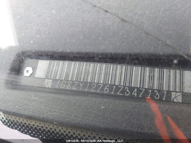 Aukcja sprzedaży 2001 Saturn Sc2, vin: 1G8ZY12761Z347131, numer aukcji: 12612239
