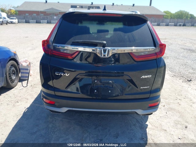 2020 Honda Cr-v Sport მანქანა იყიდება აუქციონზე, vin: 2HKRW2H47LH208506, აუქციონის ნომერი: 12612245