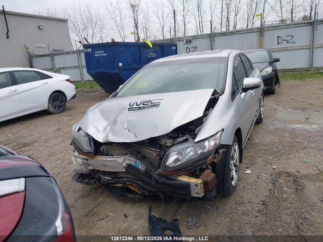 12612246 :رقم المزاد ، 2HGFB2F55EH005007 vin ، 2014 Honda Civic Ex 4dr مزاد بيع
