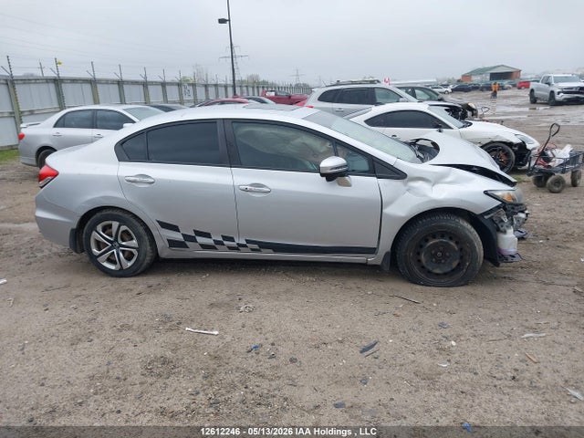 12612246 :رقم المزاد ، 2HGFB2F55EH005007 vin ، 2014 Honda Civic Ex 4dr مزاد بيع