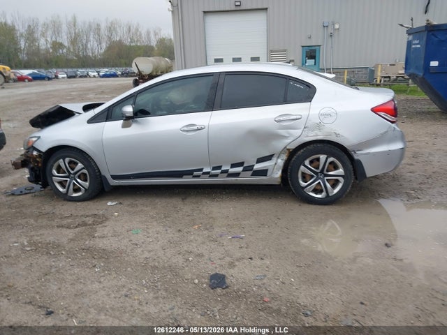 12612246 :رقم المزاد ، 2HGFB2F55EH005007 vin ، 2014 Honda Civic Ex 4dr مزاد بيع