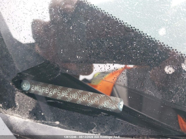 12612246 :رقم المزاد ، 2HGFB2F55EH005007 vin ، 2014 Honda Civic Ex 4dr مزاد بيع
