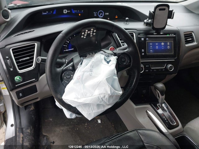 12612246 :رقم المزاد ، 2HGFB2F55EH005007 vin ، 2014 Honda Civic Ex 4dr مزاد بيع