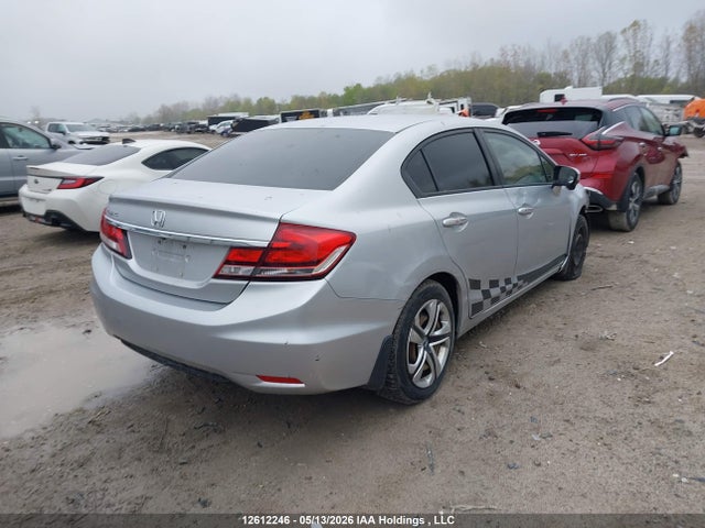 12612246 :رقم المزاد ، 2HGFB2F55EH005007 vin ، 2014 Honda Civic Ex 4dr مزاد بيع