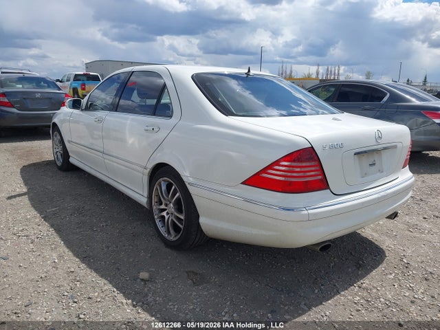 Aukcja sprzedaży 2006 Mercedes-benz S 600 600, vin: WDBNG76J66A477642, numer aukcji: 12612266
