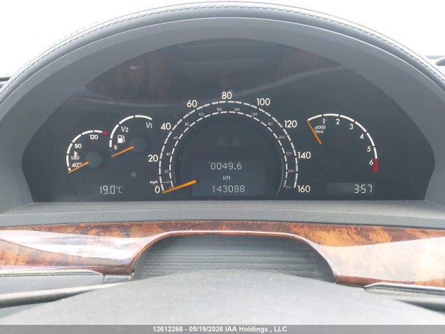 Aukcja sprzedaży 2006 Mercedes-benz S 600 600, vin: WDBNG76J66A477642, numer aukcji: 12612266