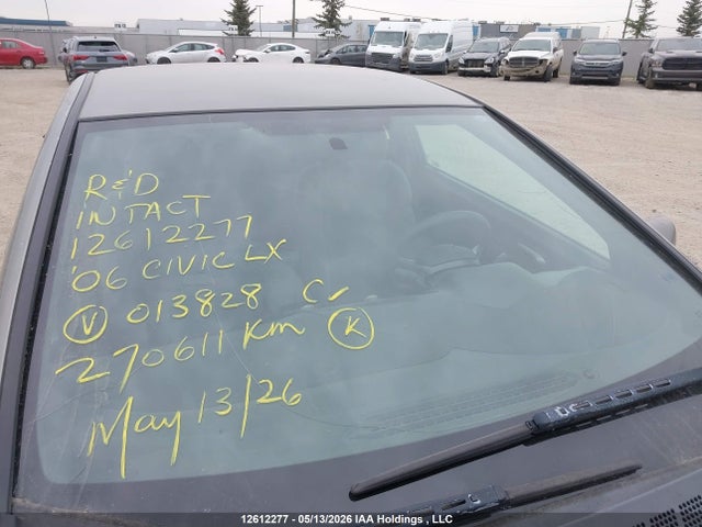 Aukcja sprzedaży 2006 Honda Civic Lx, vin: 2HGFG12636H013828, numer aukcji: 12612277