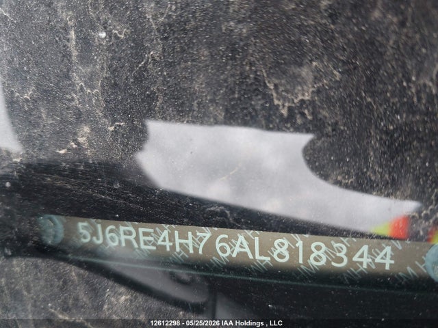 12612298 :رقم المزاد ، 5J6RE4H76AL818344 vin ، 2010 Honda Cr-v Exl مزاد بيع