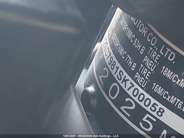 JH2SC7981SK700058 Honda Gl1800 D
