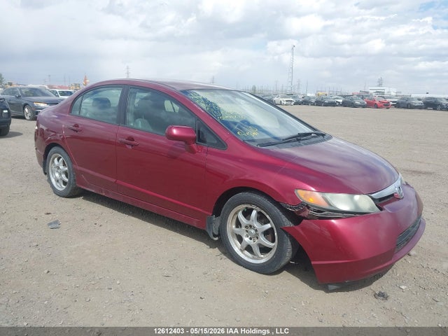 2008 Honda Civic Lx მანქანა იყიდება აუქციონზე, vin: 2HGFA16598H004394, აუქციონის ნომერი: 12612403
