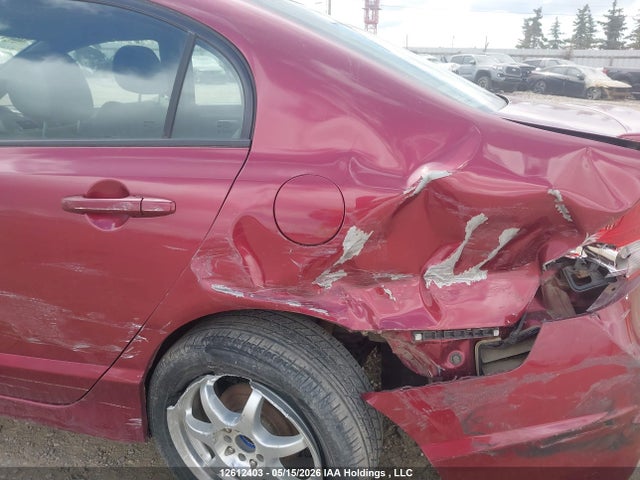 2008 Honda Civic Lx მანქანა იყიდება აუქციონზე, vin: 2HGFA16598H004394, აუქციონის ნომერი: 12612403