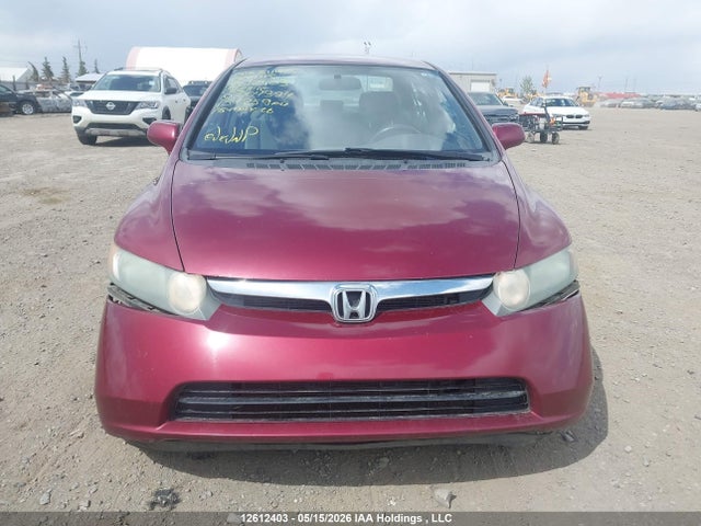 2008 Honda Civic Lx მანქანა იყიდება აუქციონზე, vin: 2HGFA16598H004394, აუქციონის ნომერი: 12612403
