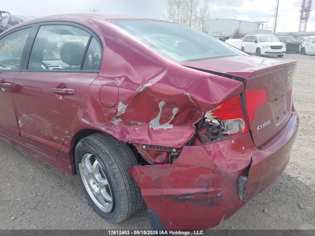 2008 Honda Civic Lx მანქანა იყიდება აუქციონზე, vin: 2HGFA16598H004394, აუქციონის ნომერი: 12612403