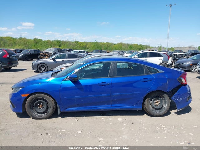 12612410 :رقم المزاد ، 2HGFC2F87KH016626 vin ، 2019 Honda Civic مزاد بيع