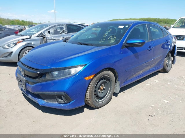 12612410 :رقم المزاد ، 2HGFC2F87KH016626 vin ، 2019 Honda Civic مزاد بيع
