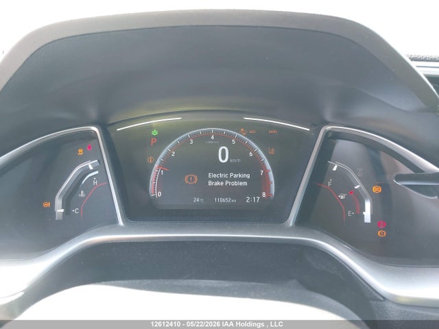 12612410 :رقم المزاد ، 2HGFC2F87KH016626 vin ، 2019 Honda Civic مزاد بيع