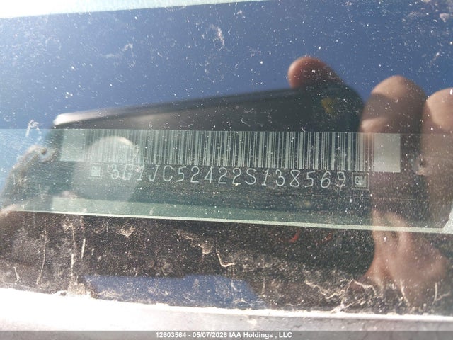 Aukcja sprzedaży 2002 Chevrolet Cavalier Vl/vlx, vin: 3G1JC52422S138569, numer aukcji: 12603564