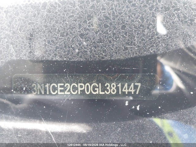 Aukcja sprzedaży 2016 Nissan Versa Note S/s Plus/sv/sl/sr, vin: 3N1CE2CP0GL381447, numer aukcji: 12612444