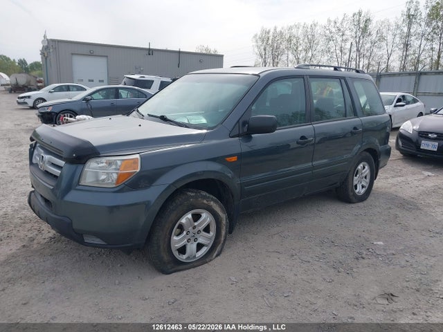 2006 Honda Pilot Lx მანქანა იყიდება აუქციონზე, vin: 2HKYF18166H004392, აუქციონის ნომერი: 12612463