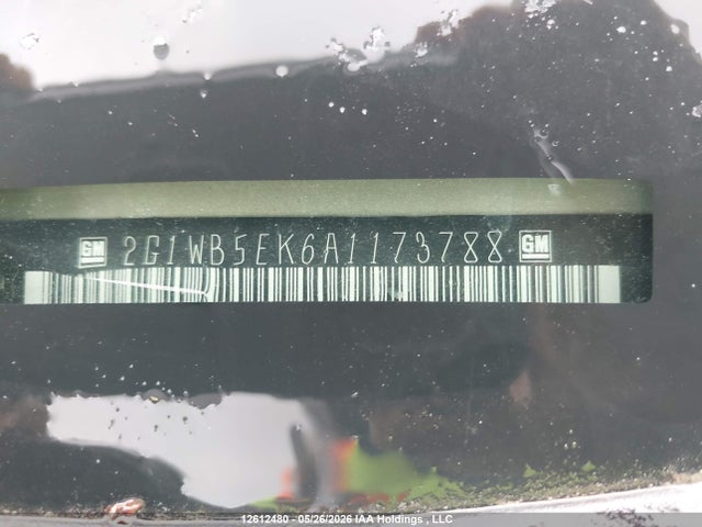 12612480 :رقم المزاد ، 2G1WB5EK6A1173788 vin ، 2010 Chevrolet Impala Lt مزاد بيع