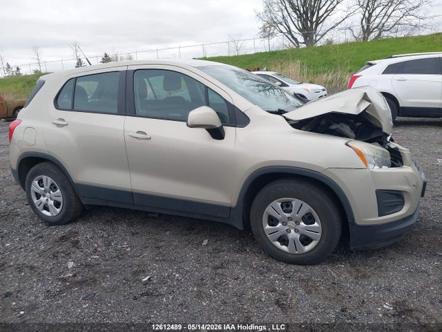 12612489 :رقم المزاد ، 3GNCJKEB8EL195864 vin ، 2014 Chevrolet Trax Ls مزاد بيع